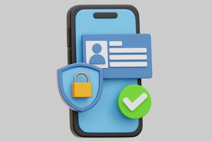 Preview: Smartphone Mobile Data Protection Security Concept