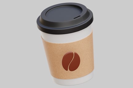 Preview: Disposable Coffee Cup