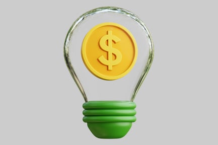 Preview: Financial Investment Idea Light Bulb