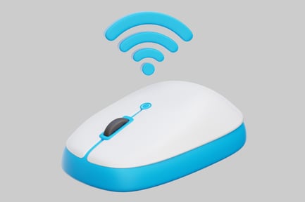 Preview: Wireless Computer Mouse With Wifi Signal