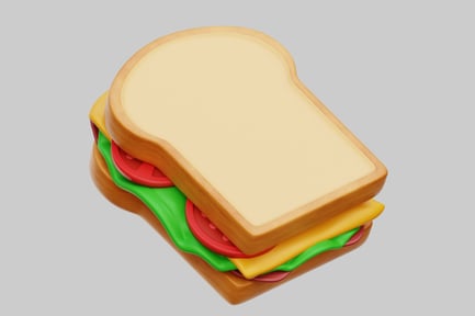 Preview: Stylized Fresh Sandwich