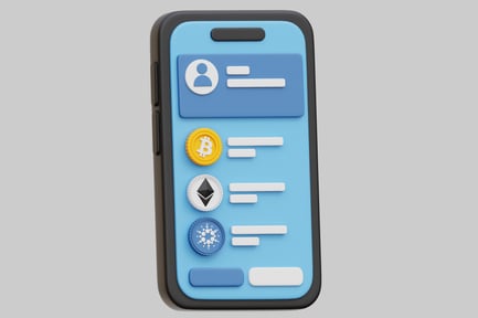 Preview: Cryptocurrency Wallet Mobile App