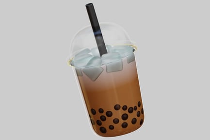 Preview: Milk Tea With Pearls And Ice