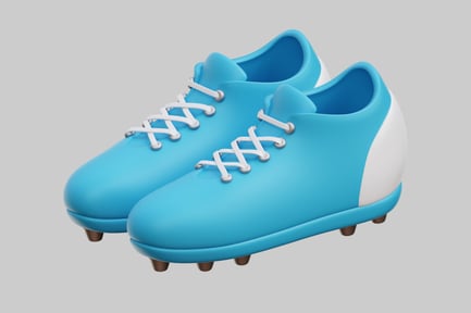 Preview: Blue Football Boots
