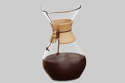Preview: Glass Pour Over Coffee Maker