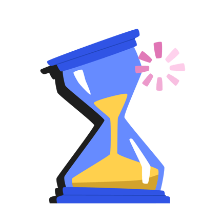 Hourglass and Loading Icon
