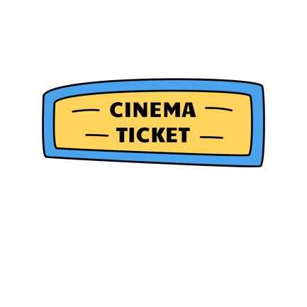 Billets de cinéma