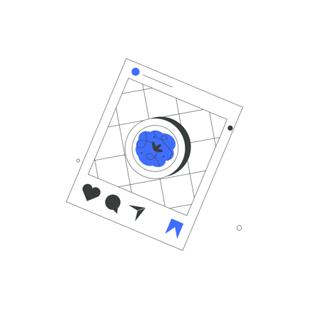 Lunch Post Illustration