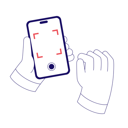 Fingerprint Verification on Phone Screen