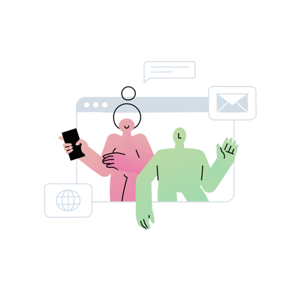 Online Support Team Communication