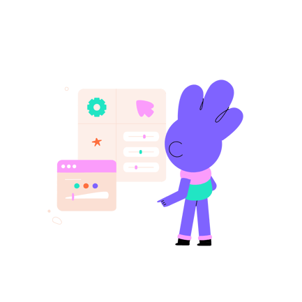 Animated Character Adjusting Ui Settings
