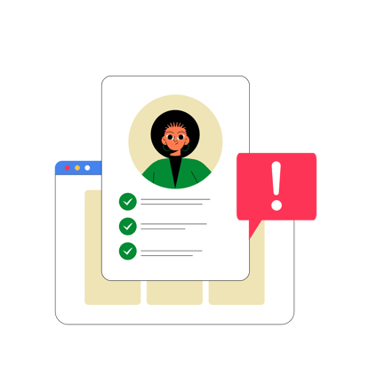 School Profile Information with Alert