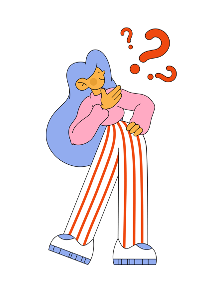 Woman Thinking About the Problem