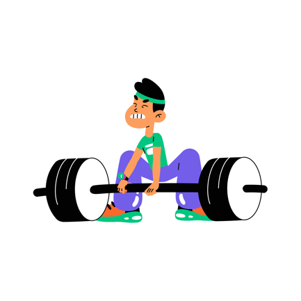 Heavy Lift Workout Animation