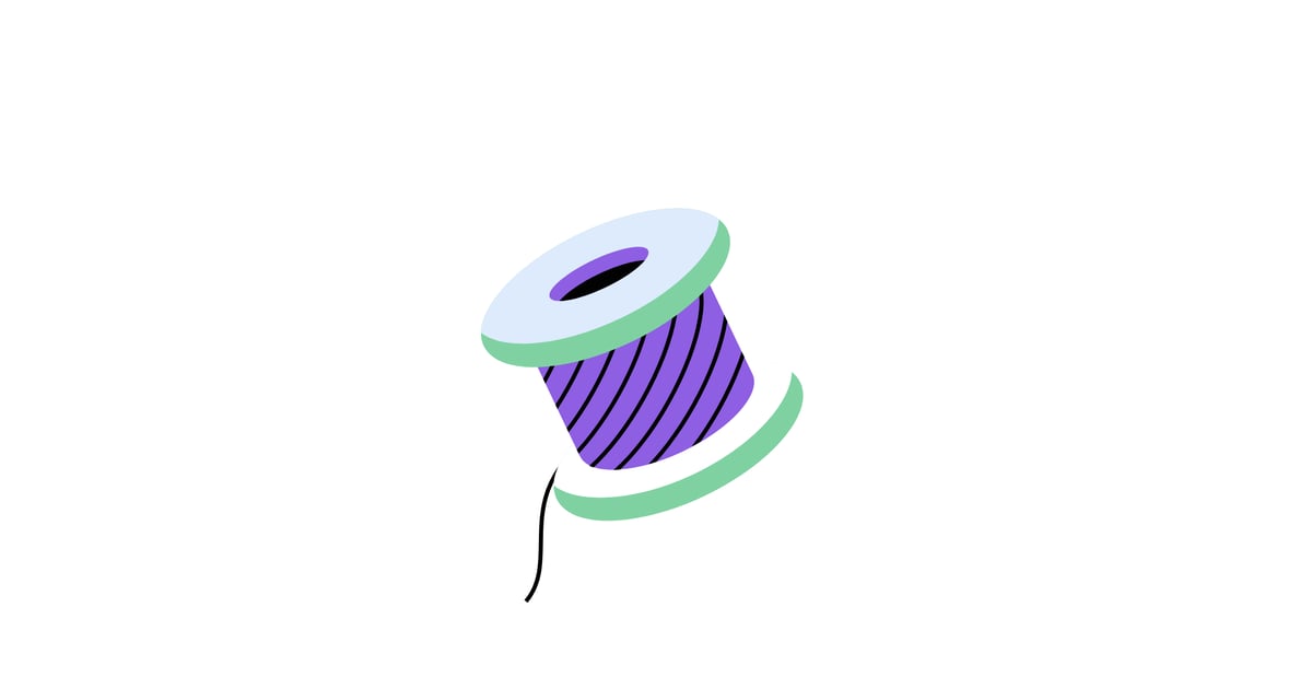 Animated Sewing Thread Spool, Illustrations ft. sewing & spool - Envato