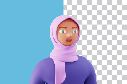 Preview: Woman Hijab Soft
