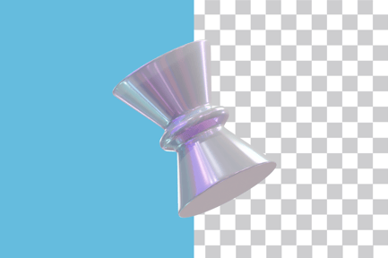 Preview: Hourglass Abstract Shape