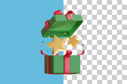 Preview: Gift Box Stars