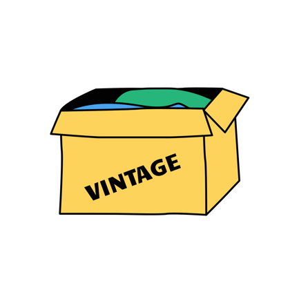 Vintage Clothing Box