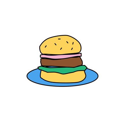 Burger for Lunch