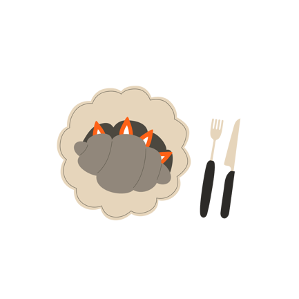 Croissant Dessert