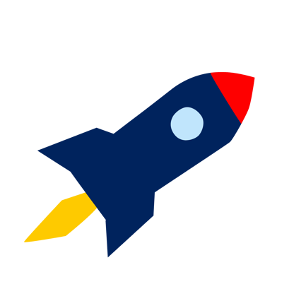 Lancement de fusée