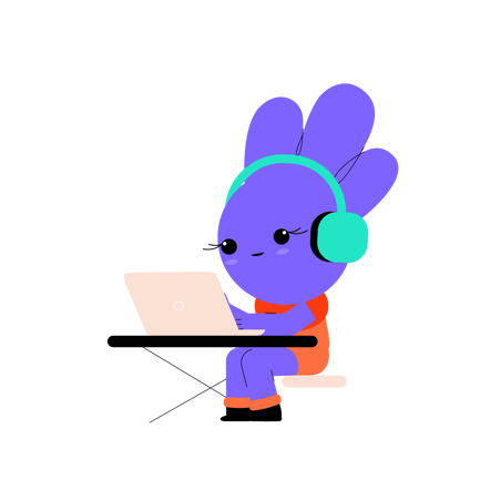 Cartoon Character Working