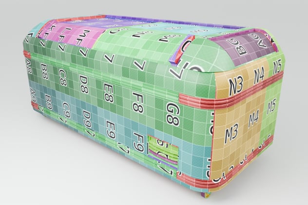 Grocery Store Top Display Fridge Corner 3D, Incl. grocery store freezer ...