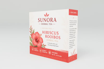 Preview: Hibiscus Tea Box