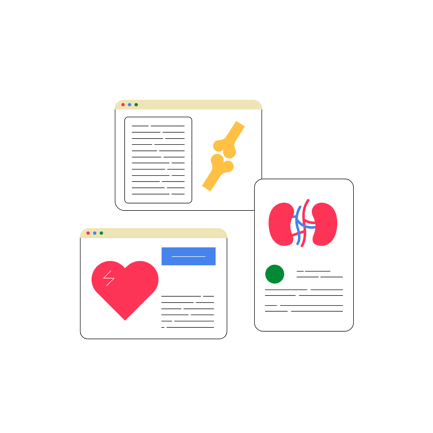 Human Organs Medical Illustration Animation