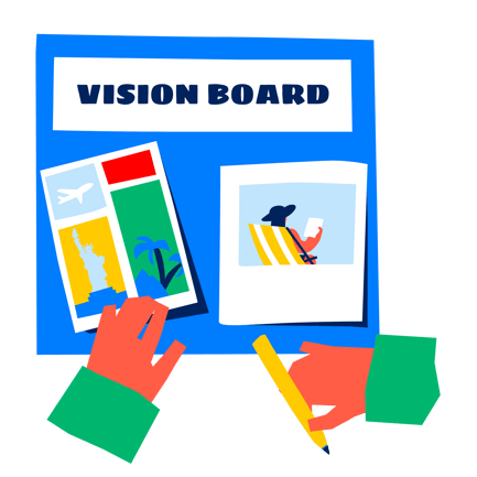 Création d'un Vision Board