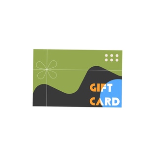 Geometric Gift Card Illustration for Corporate Use
