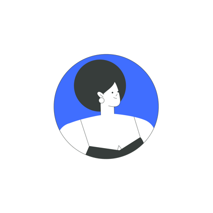 Stylized Woman Portrait