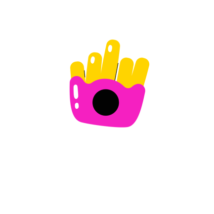 Cartoon French Fries Illustration