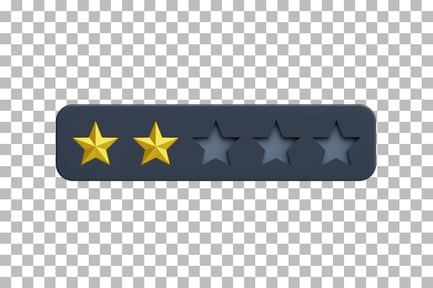 Preview: 2 Star Rating