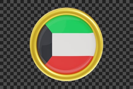Preview: Kuwait Flag Emblem