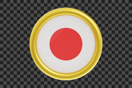 Aperçu: Emblème du drapeau du Japon