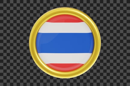 Preview: Thailand Flag Emblem