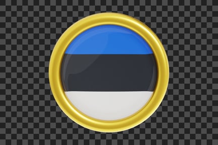 Preview: Estonia Flag Emblem