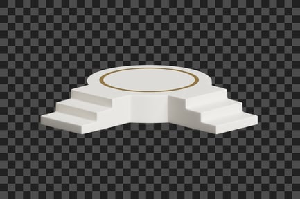 Preview: Podium with Stairs