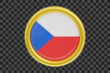 Preview: Czech Republic Flag Emblem