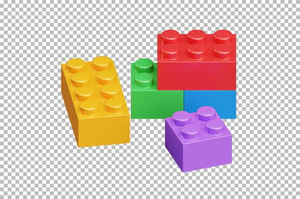 Ineinandergreifendes Blockspielzeug