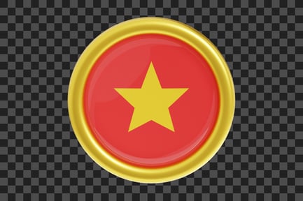 Preview: Vietnam Flag Emblem