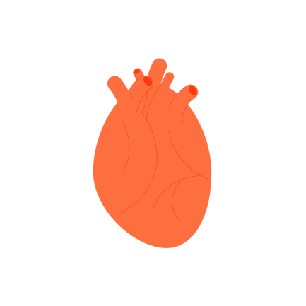 Cartoon Heart Illustration
