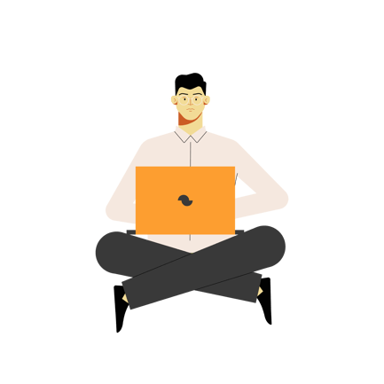 Laptop Meditation