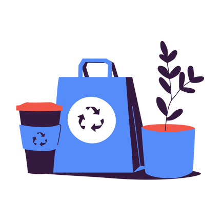 Sac à provisions réutilisable