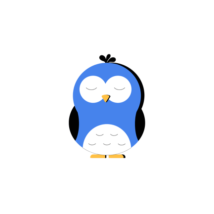 Cartoon Blue Bird