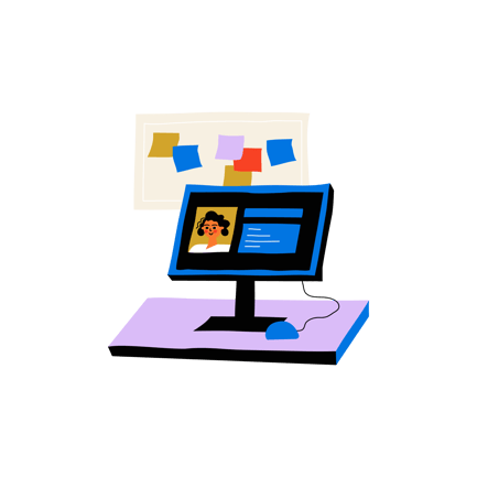 Virtual Classroom Interface