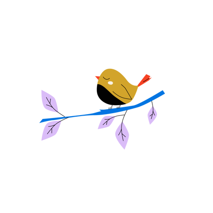 Bird on Branch