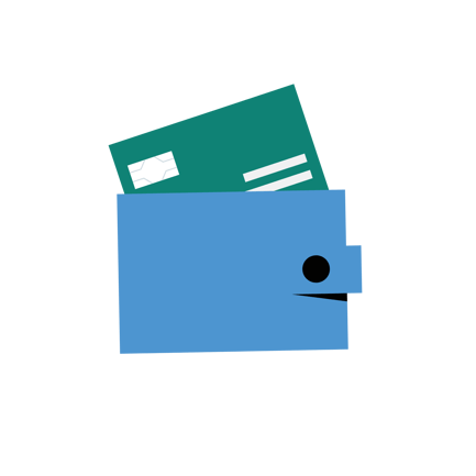 Animated Wallet with Card